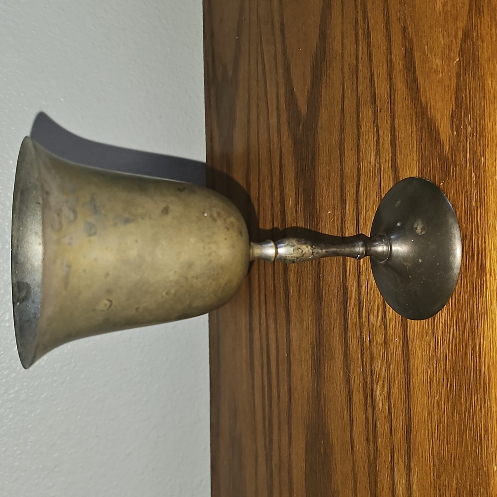 Vintage Leeber Water Goblet, Silver Plated